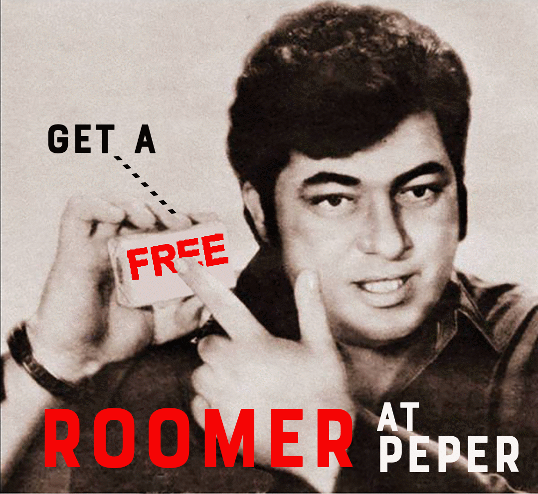 Get a free RoomeR - PEPER